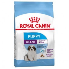 Royal Canin Giant Junior - пълноценна кучешка храна за кученца от гигантски породи с тегло в зряла възраст  45 кг., от 8 до 18/24 месеца 15 кг.